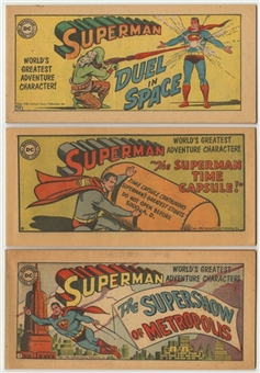 1955 F273-30 Kelloggs "Superman" Complete Set (3)